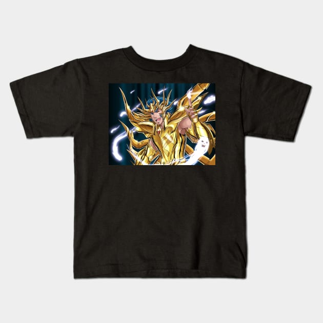 Cancer Deathmask Kids T-Shirt by Studiokawaii